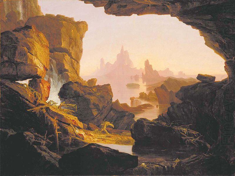 Thomas Cole Subsiding of the Waters of the Deluge china oil painting image
